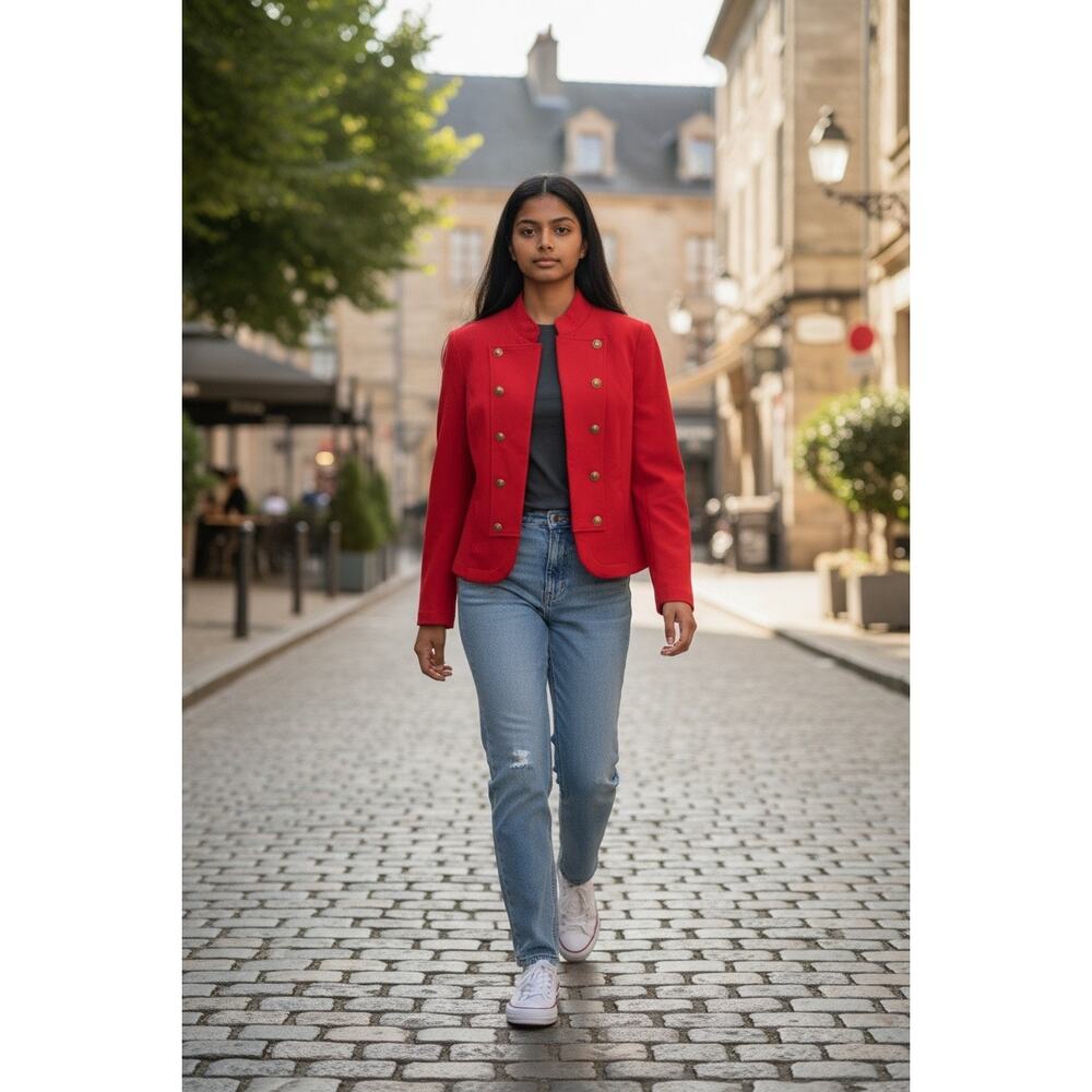 Tommy Hilfiger Red Band Jacket Size 0X NWT MSRP $119.50